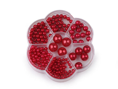 Kit de perles en plastique pour fabrication de bijoux - 1boîte