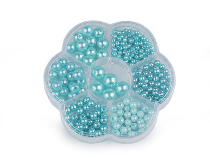 Kit de perles en plastique pour fabrication de bijoux - 1boîte