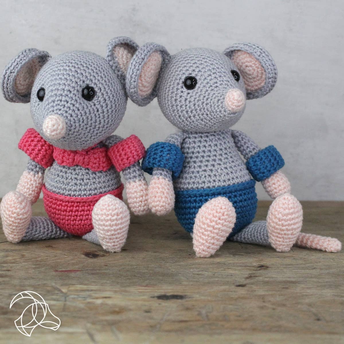 Hardicraft - Kit de crochet à faire soi-même - Eddy Mouse