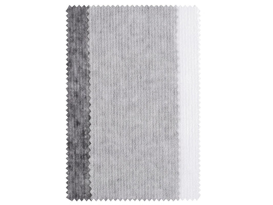 Entoilage thermocollant Kufner avec fil de chaîne, 41 g/m², largeur 90 cm - 1m