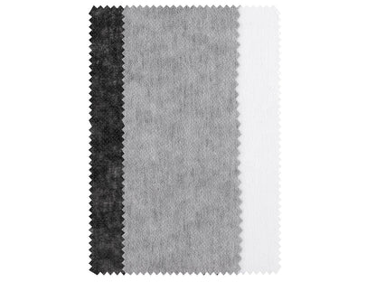 Entoilage thermocollant Kufner pour chemisiers et soie, 34 g/m², largeur 90 cm - 1m
