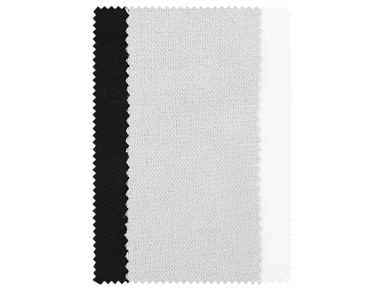 Entoilage thermocollant en double stretch tissé, 55 g/m², largeur 150 cm - 1m