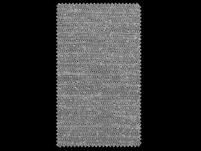 Empiècement élastique thermocollant pour vêtements Raslovka Kufner, 65 g/m², largeur 155 cm - 1m