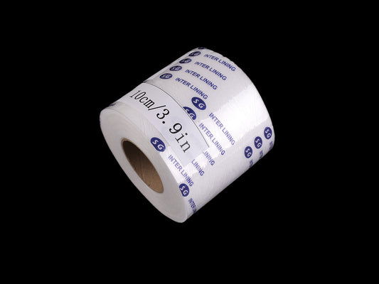 Ruban thermocollant Toile, largeur 10 cm - 63m