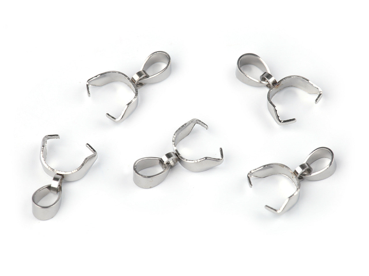 Glissière en acier inoxydable, 4 x 16 mm - 5pc