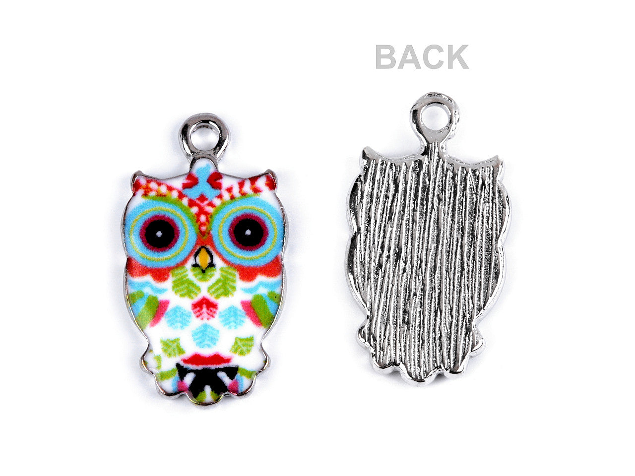 Pendentif/Tirette de FAG - Chouette, 13 x 23 mm