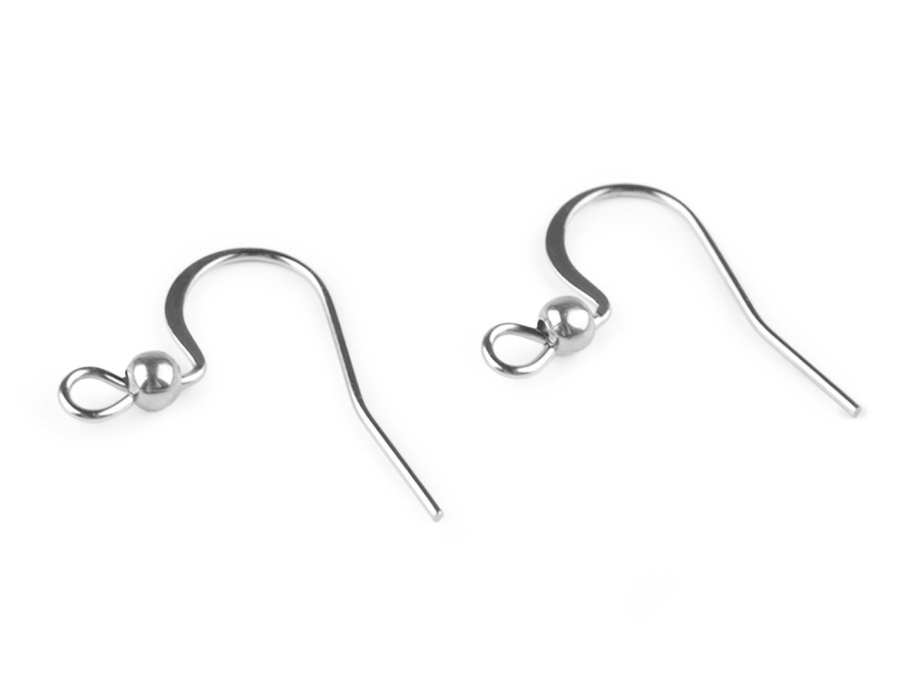 Crochet de boucle d’oreille en acier inoxydable - 4pc
