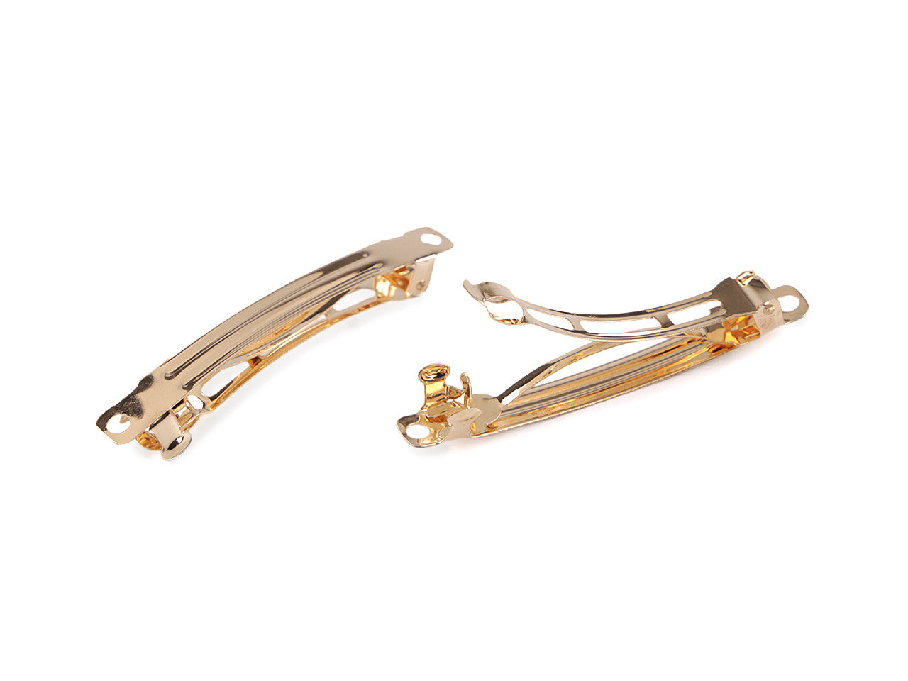 Barrette à cheveux, 7 x 59 mm, pour création DIY - 4pc
