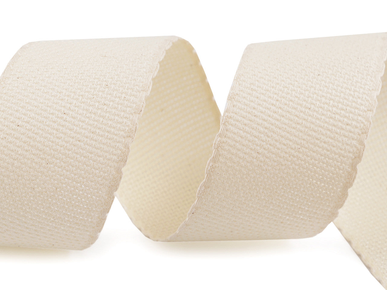 Liseré en dentelle, largeur 50 mm, bord festonné - 1m
