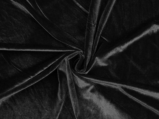 Tissu velours élastique - 1m
