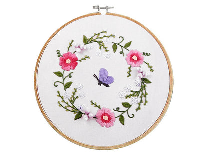Kit de broderie/point de croix, motif pré-imprimé