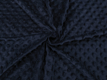 Tissu SAN Minky Plush 3D, à pois