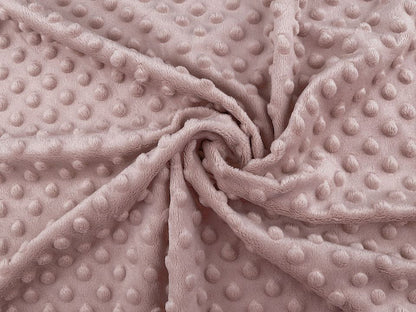 Minky Plush 3D, à pois