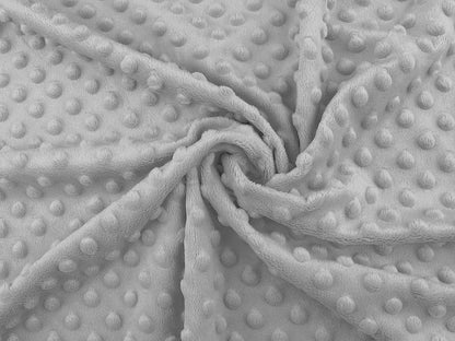 Tissu SAN Minky Plush 3D, à pois