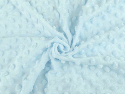 Tissu SAN Minky Plush 3D, à pois