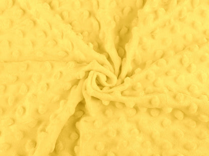 Tissu SAN Minky Plush 3D, à pois
