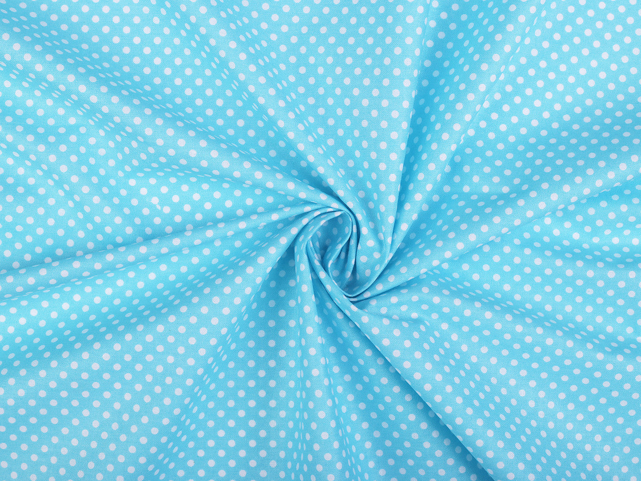 Tissu coton à pois - 1m
