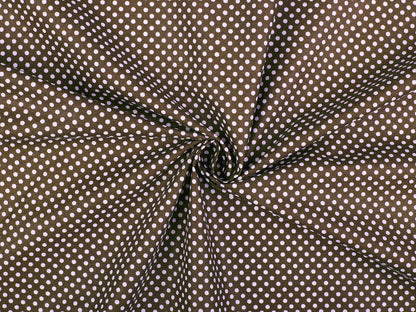 Tissu coton à pois - 1m