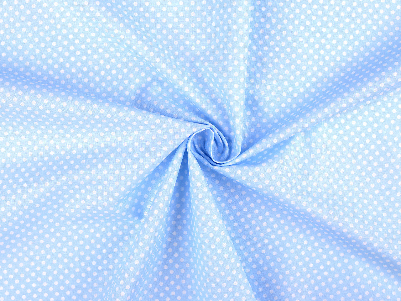 Tissu/Toile en coton à pois