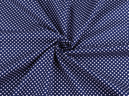 Tissu coton à pois - 1m