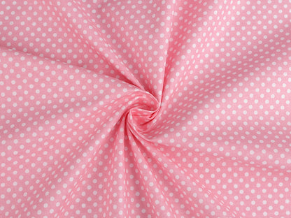 Tissu/Toile en coton à pois
