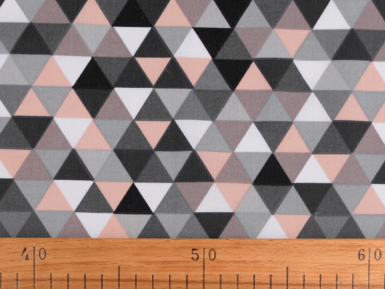 Tissu/Toile en coton Triangles