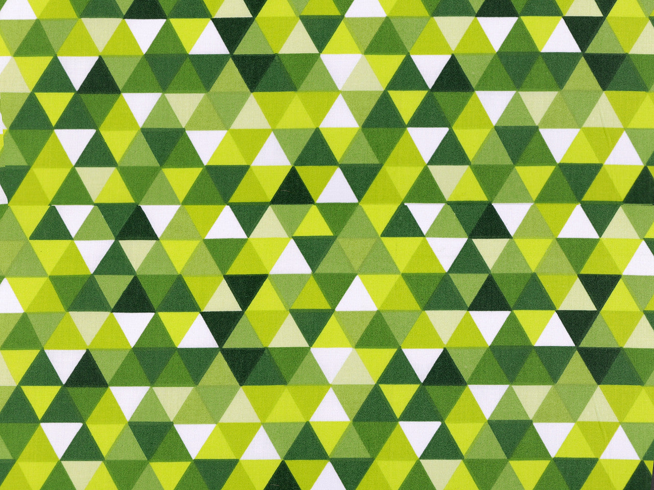 Tissu/Toile en coton Triangles