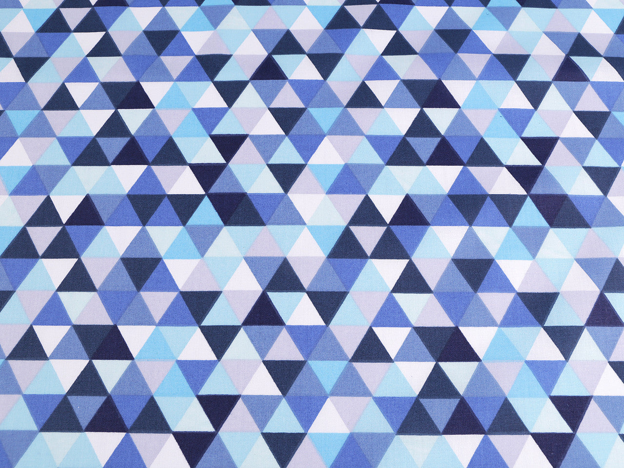 Tissu/Toile en coton Triangles