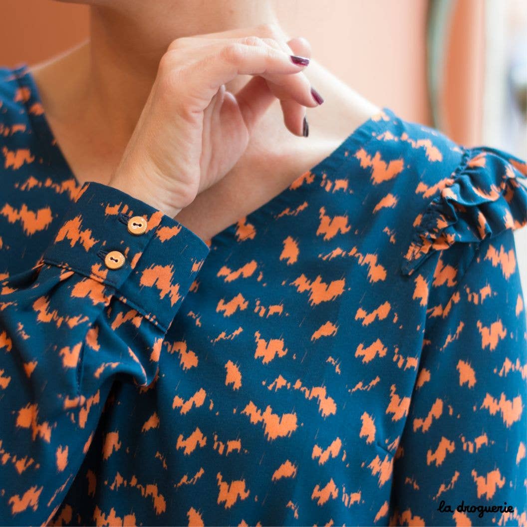 LA DROGUERIE - Patron couture de la blouse femme Place Monge