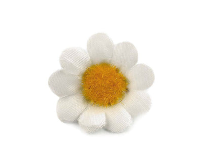 Bouton de marguerite artificielle, Ø 3, Ø 4 cm