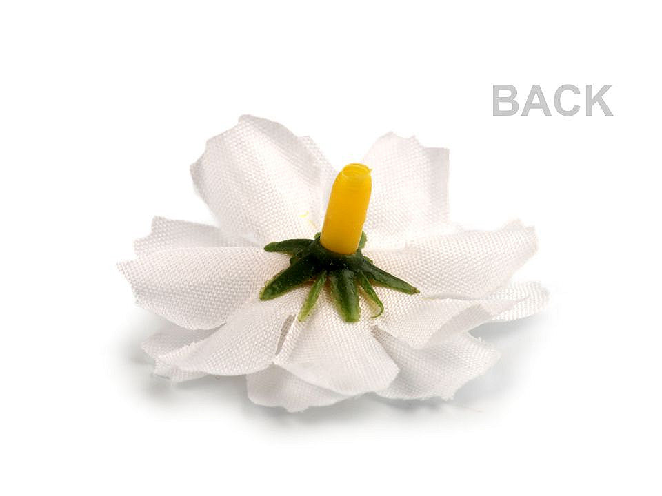Bouton de marguerite artificielle, Ø 3, Ø 4 cm