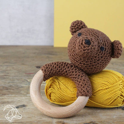 Hardicraft - Kit de crochet à faire soi-même - Hochet Bear