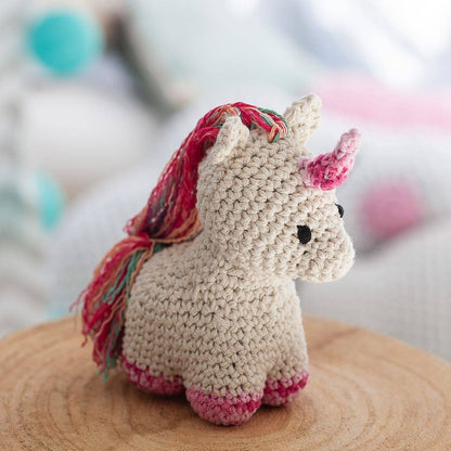 Hoooked - Kit de crochet DIY Licorne Nora en Eco Barbante