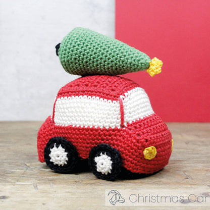 Hardicraft - Kit de crochet DIY - Voiture de Noël