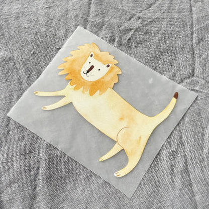 Hannahs Firlefanz - Image thermocollante de lion