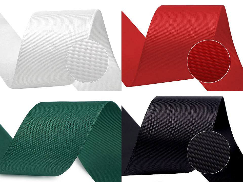 Ruban gros-grain, largeur 40 mm