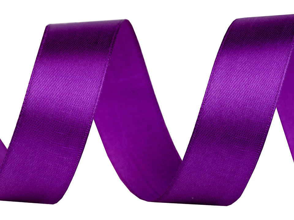 Paquets de ruban satiné par 5 m, largeur 20 mm
