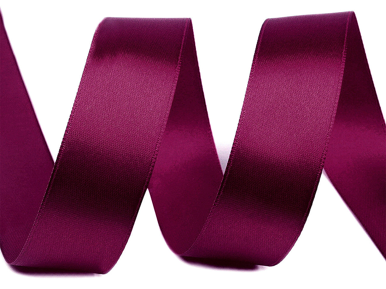 Paquets de ruban satiné par 5 m, largeur 25 mm - 5m