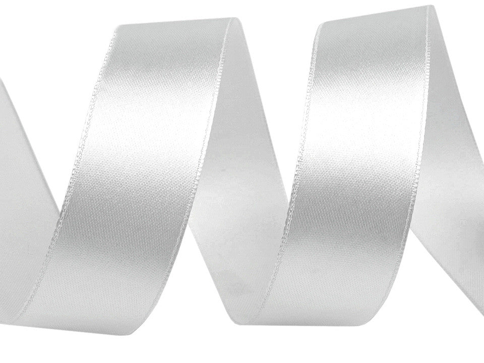 Paquets de ruban satiné par 5 m, largeur 25 mm