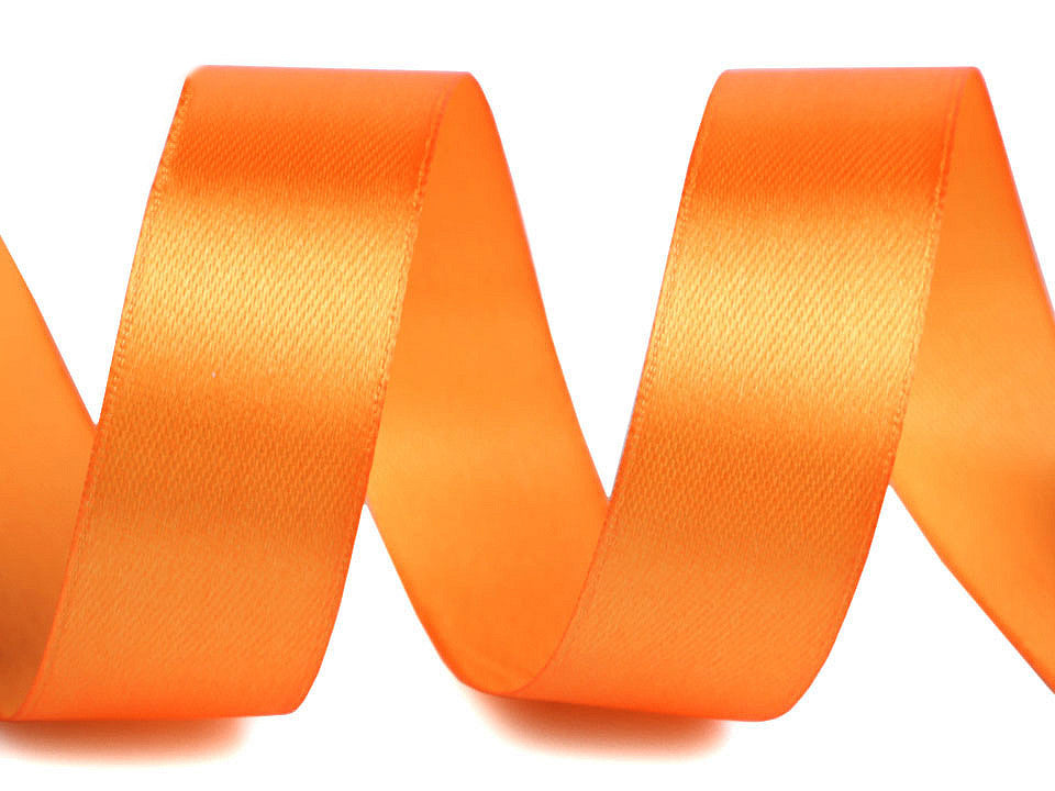 Paquets de ruban satiné par 5 m, largeur 25 mm