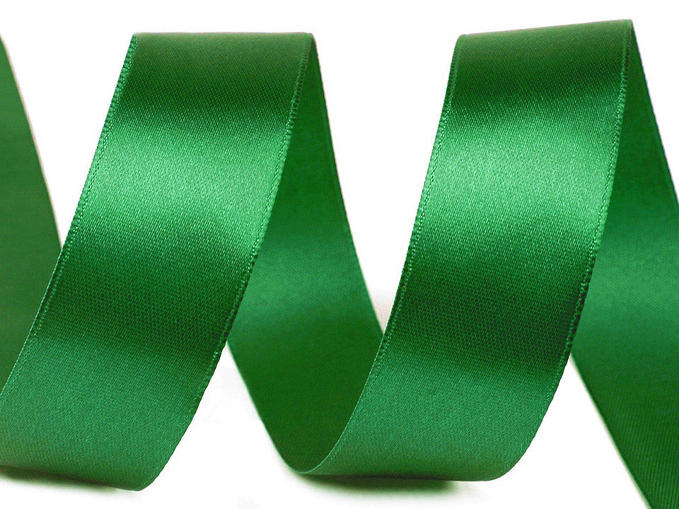 Paquets de ruban satiné par 5 m, largeur 25 mm