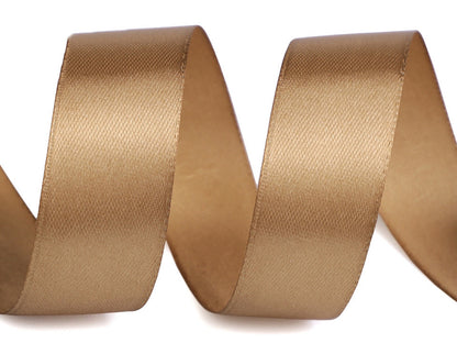 Paquets de ruban satiné par 5 m, largeur 25 mm - 5m