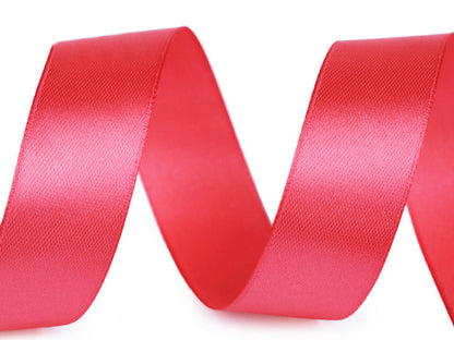 Paquets de ruban satiné par 5 m, largeur 25 mm