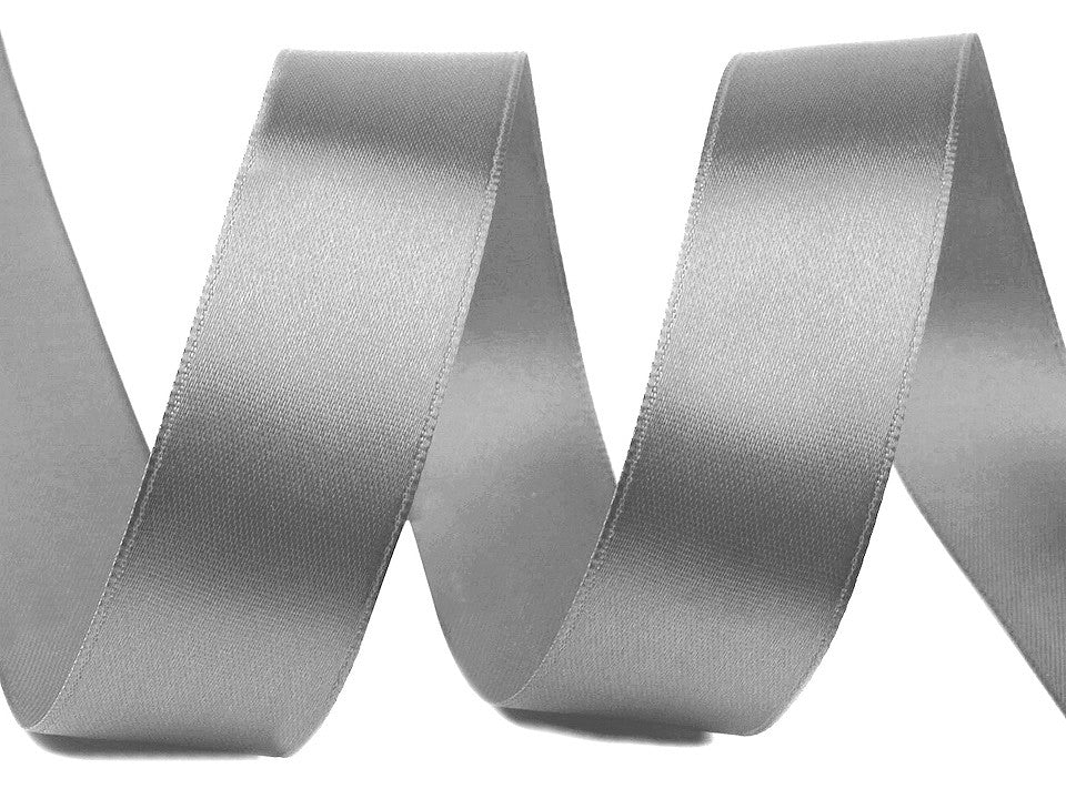 Paquets de ruban satiné par 5 m, largeur 25 mm