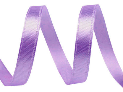Paquets de ruban de satin par 5 m, largeur 6 mm - 5m