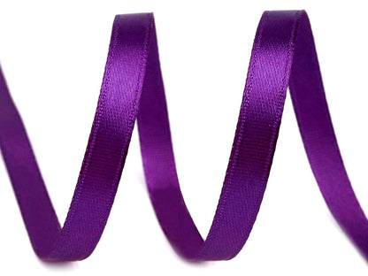 Paquets de ruban de satin par 5 m, largeur 6 mm