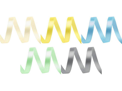 Paquets de ruban de satin par 5 m, largeur 6 mm