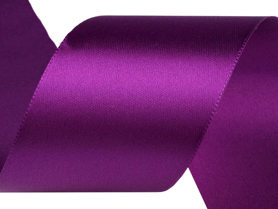 Paquets de ruban satiné double face, par 5 m, largeur 50 mm