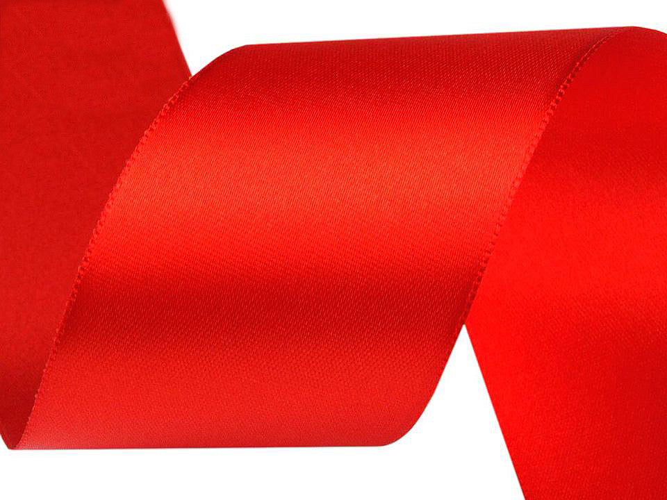 Paquets de ruban satiné double face, par 5 m, largeur 50 mm