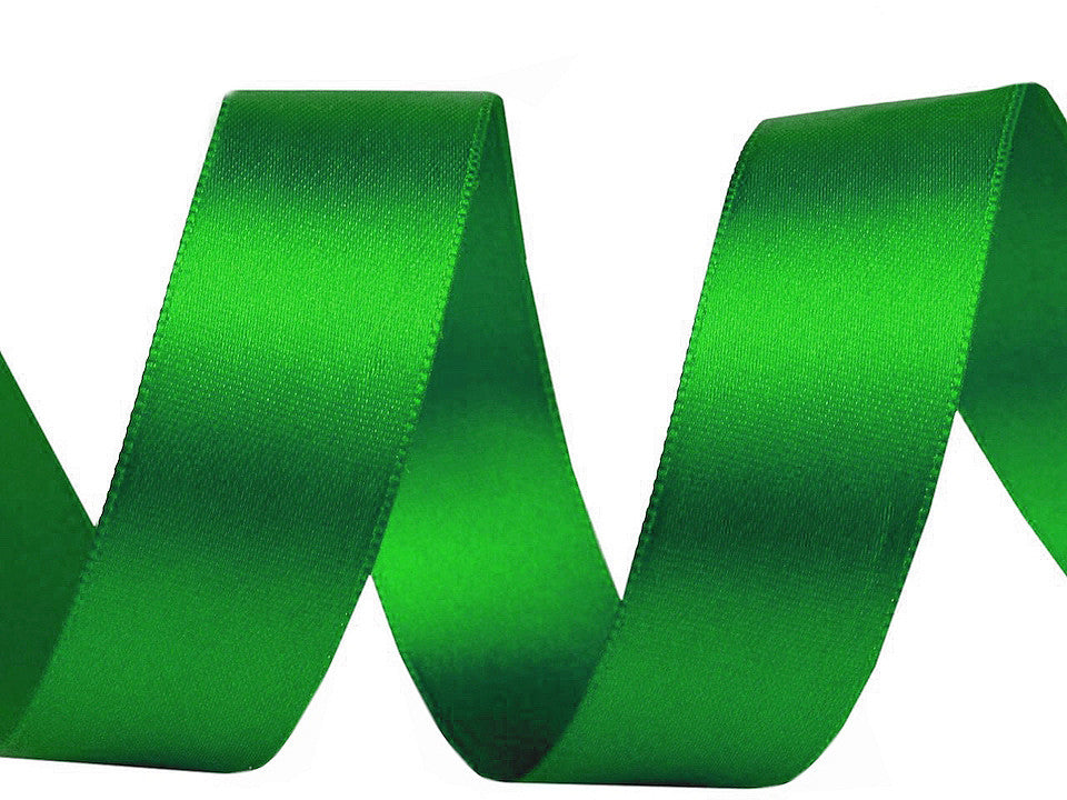 Paquets de ruban satiné double face, par 5 m, largeur 24 mm